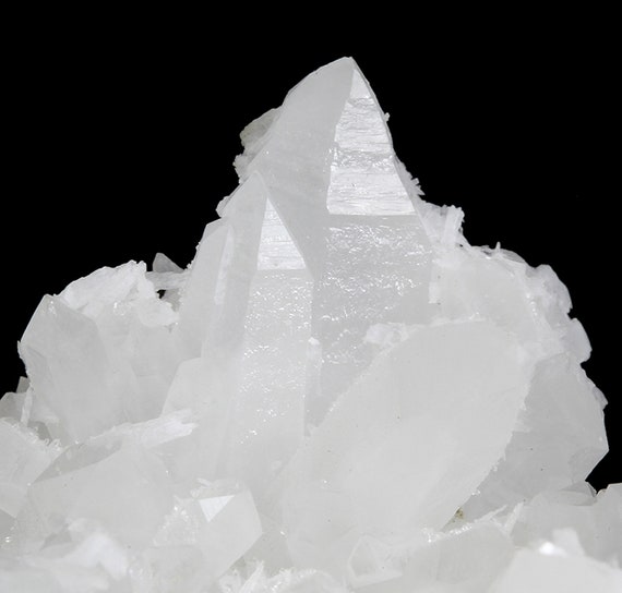 Quartz with Calcite / Locality - Idarado Mine, near Telluride, San Miguel County, Colorado