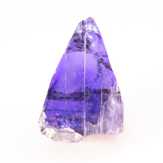 Tanzanite (superb gem crystal) - D-Block Mine, Merelani Hills, Tanzania