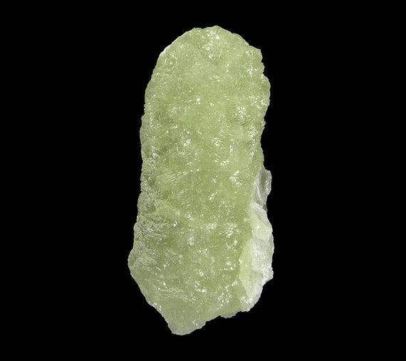 Prehnite finger cast after Anhydrite / Locality - Prospect Park Quarry, Prospect Park, Passaic County, New Jersey