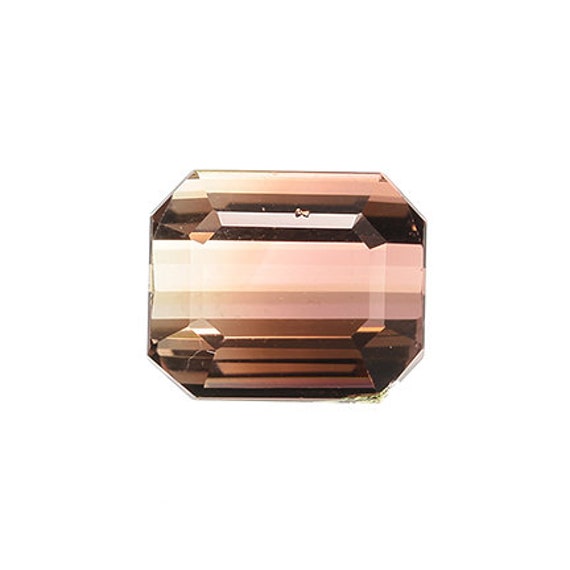 Tourmaline (Unusual Bi-color) 3.85 ct / Nigeria