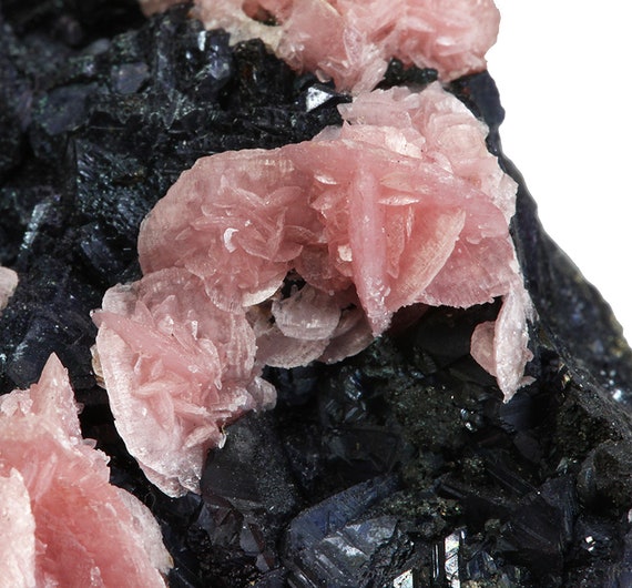 Rhodochrosite / Sphalerite / Locality - Eagle Mine, Gilman, Eagle County, Colorado
