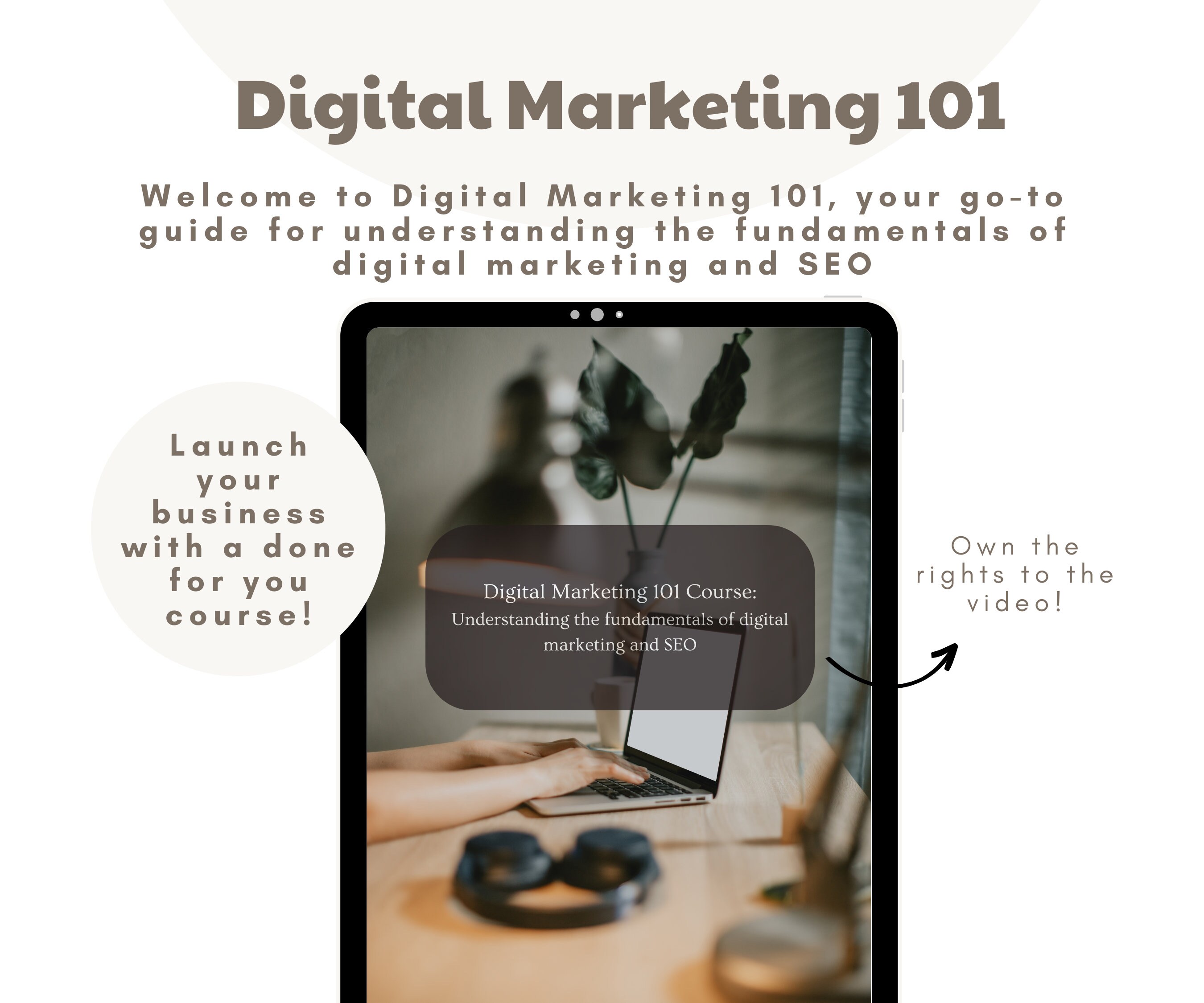 PLR Digital Marketing 101 Course Etsy PLR Digital Marketing 101 Course Etsy