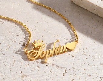 Queen Name Necklace - Etsy