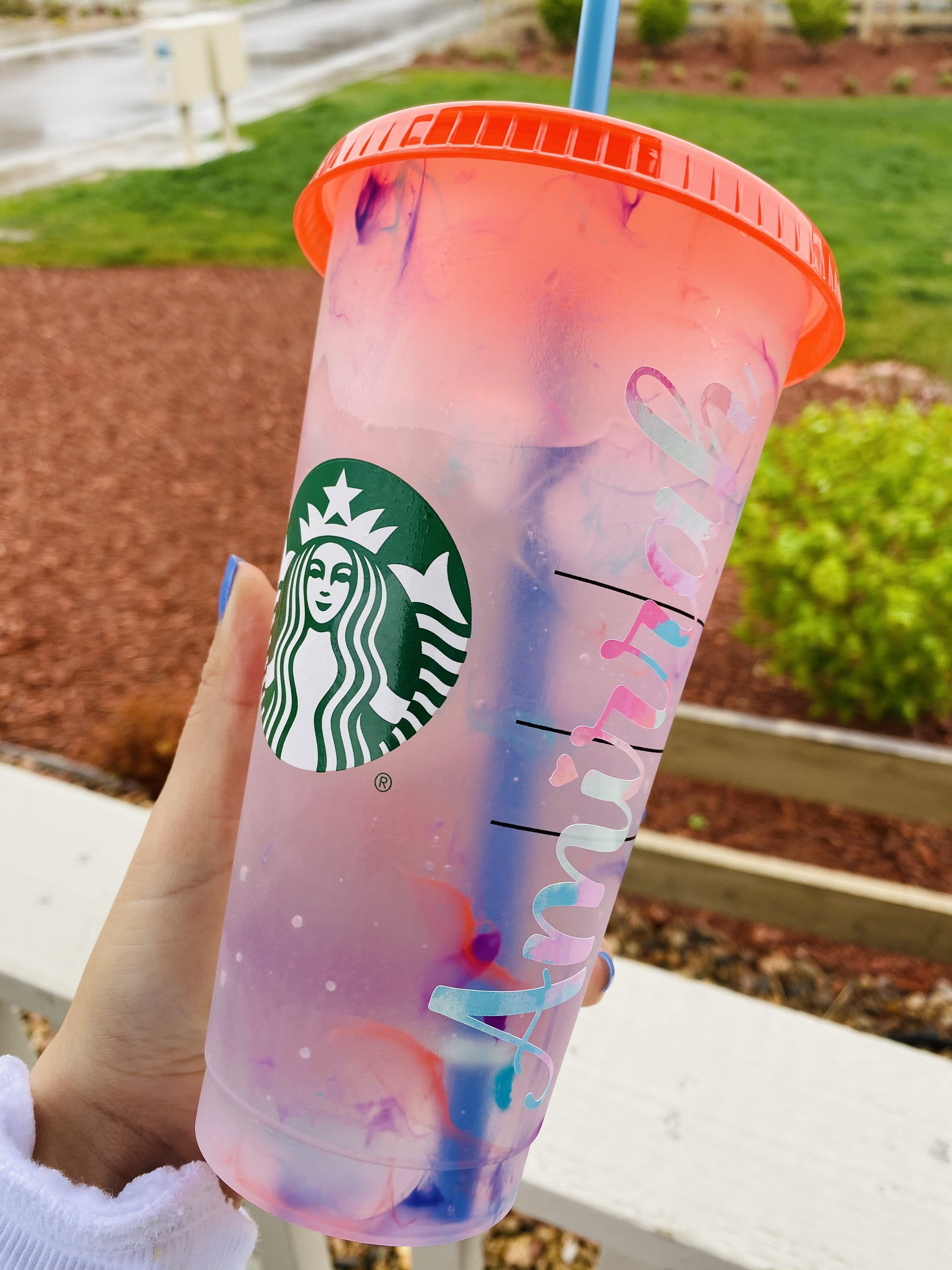 Starbucks Color Change Confetti Cups 5 Pack 2021 Summer Edition 