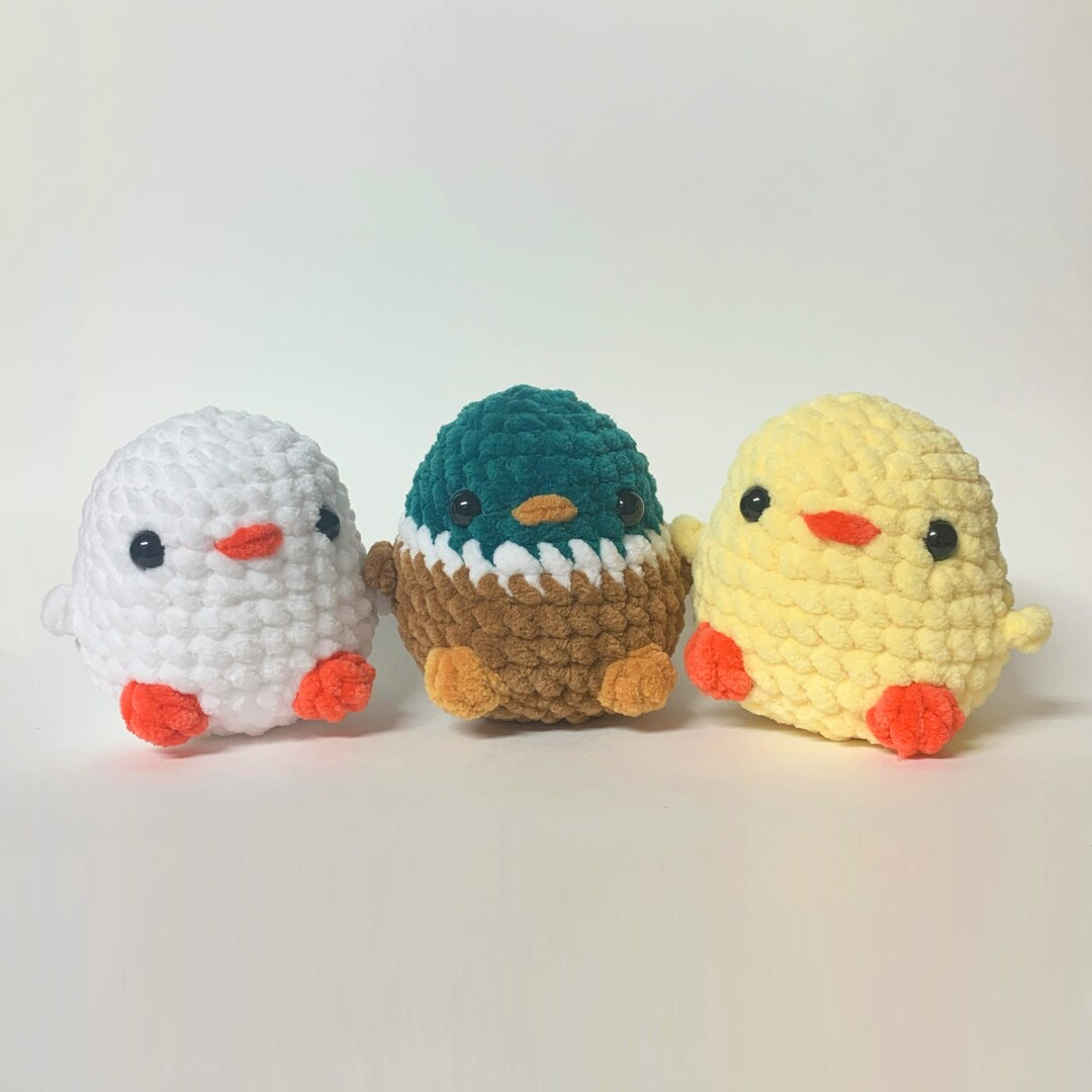 Handamde Crochet Duck Toy main image 0