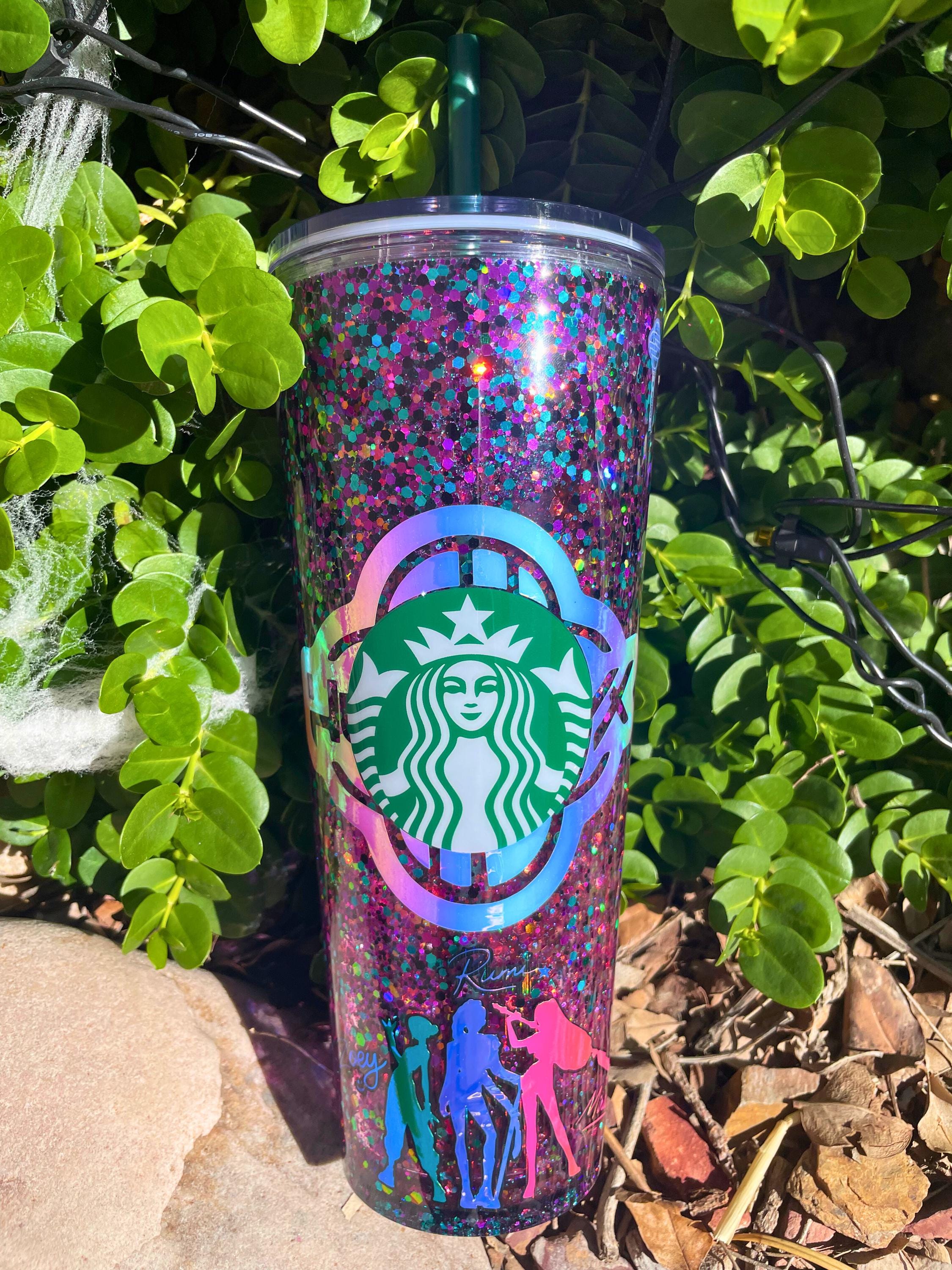 K-pop Demon Hunters Huntrix Starbucks Snow Globe Tumbler - Etsy