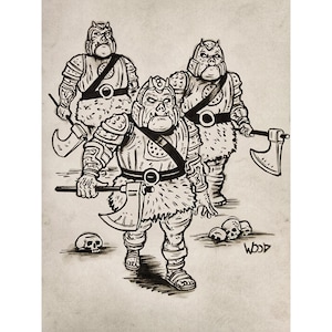 Gamorrean Guards drawing
