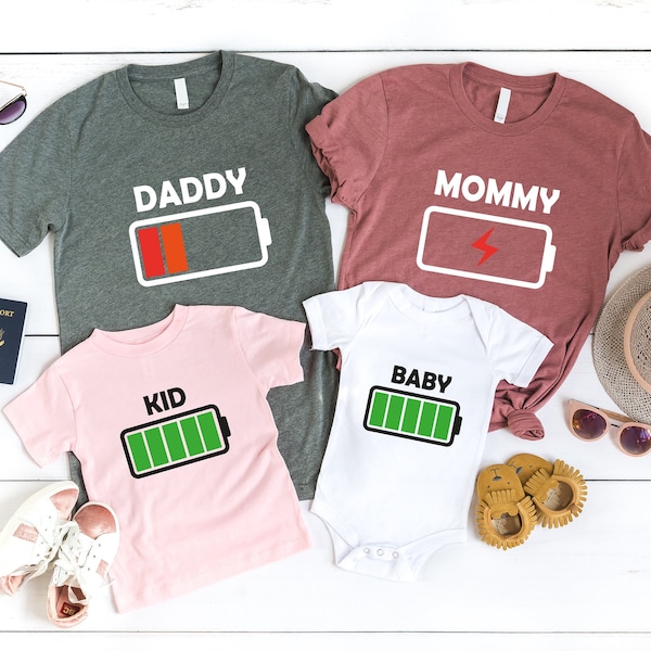 Mom Dad Baby Battery - Etsy