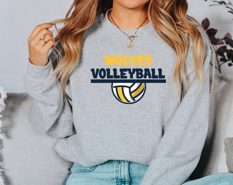 Custom Volleyball Shirt, Volleyball Mom Tee, Personalized Team Gift for Women