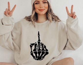 Middle Finger, Middle Finger Tshirt, Middle Finger Tee, Middle Finger Shirt, Funny Shirt, Humor Shirt, Skeleton Middle Finger,Funny Skeleton