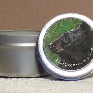 Bear Totem - 4 oz Soy Candle