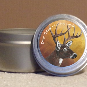 Deer Totem - 4 oz Soy Candle