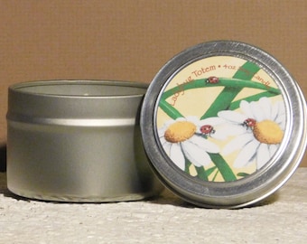 Ladybug Totem - 4 oz Soy Candle