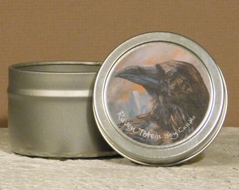 Raven Totem - 4 oz Soy Candle