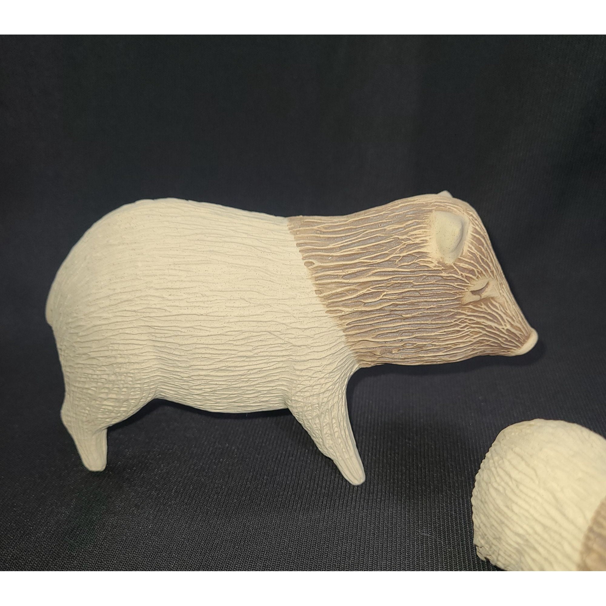 素焼き、民芸陶器の豚/豚の家族 - Etsy 日本