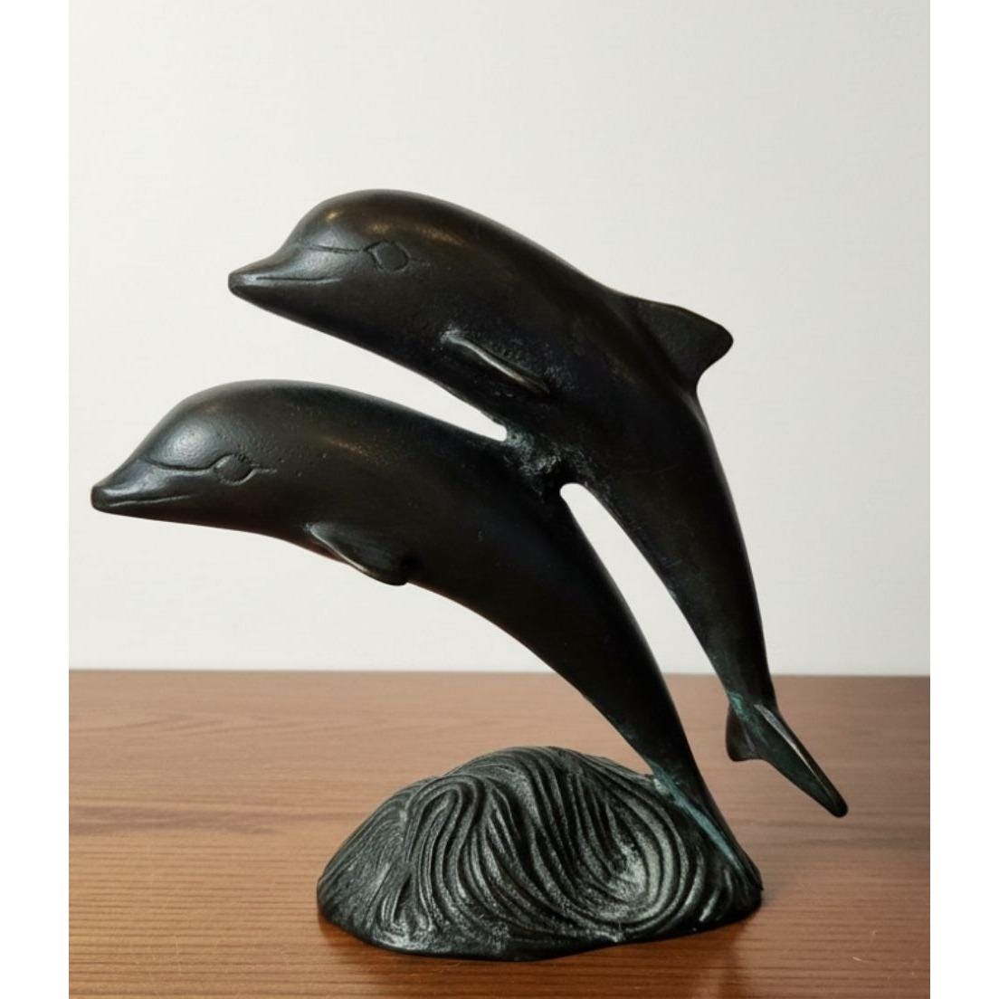 Bronze dolphin statue - Etsy 日本