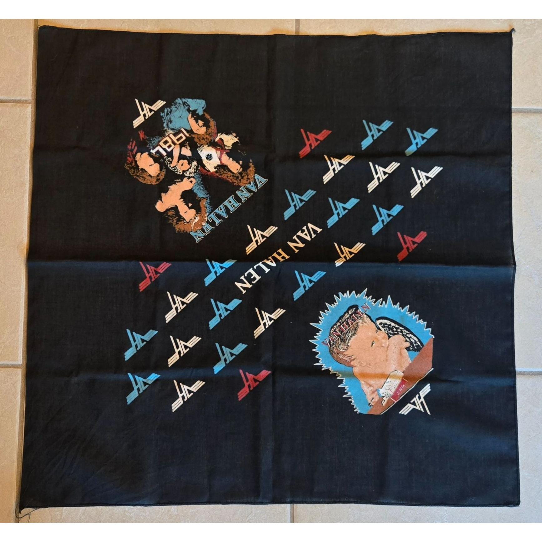 80s Rock Bandana - Etsy