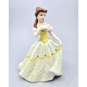 Disney Belle Ceramic Figurine 6&quot; Elegant Collectible