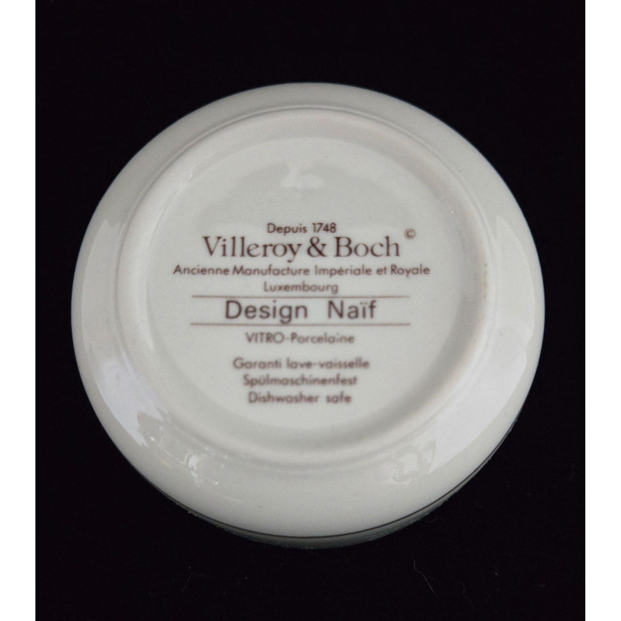 装飾的なヴィンテージ陶器製小物入れ、Villeroy Boch、Laplau製 - Etsy