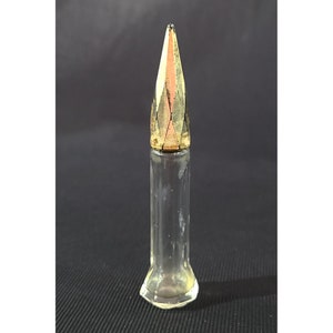 Vintage 1965 Avon oil perfume bullet rocket bottle