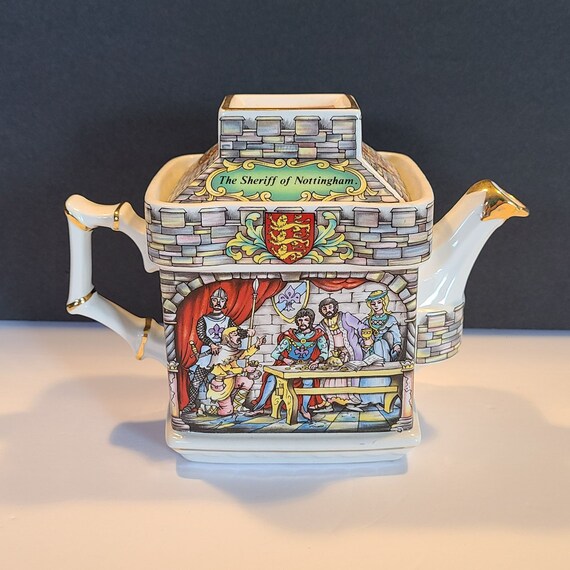 Vintage Sadler Robinhood Teapot Etsy