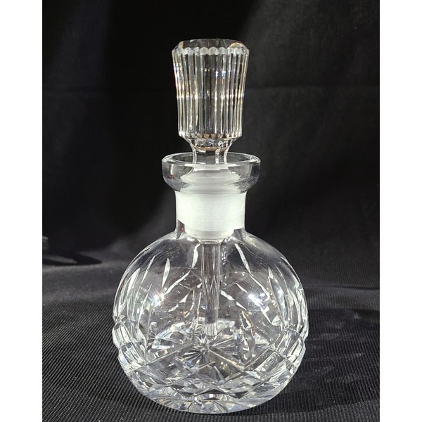 Waterford Lismore crystal perfume bottle