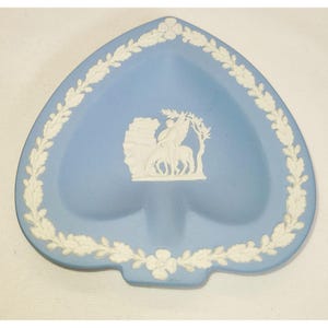 Prato de bugigangas Blue Wedgwood Jasperware