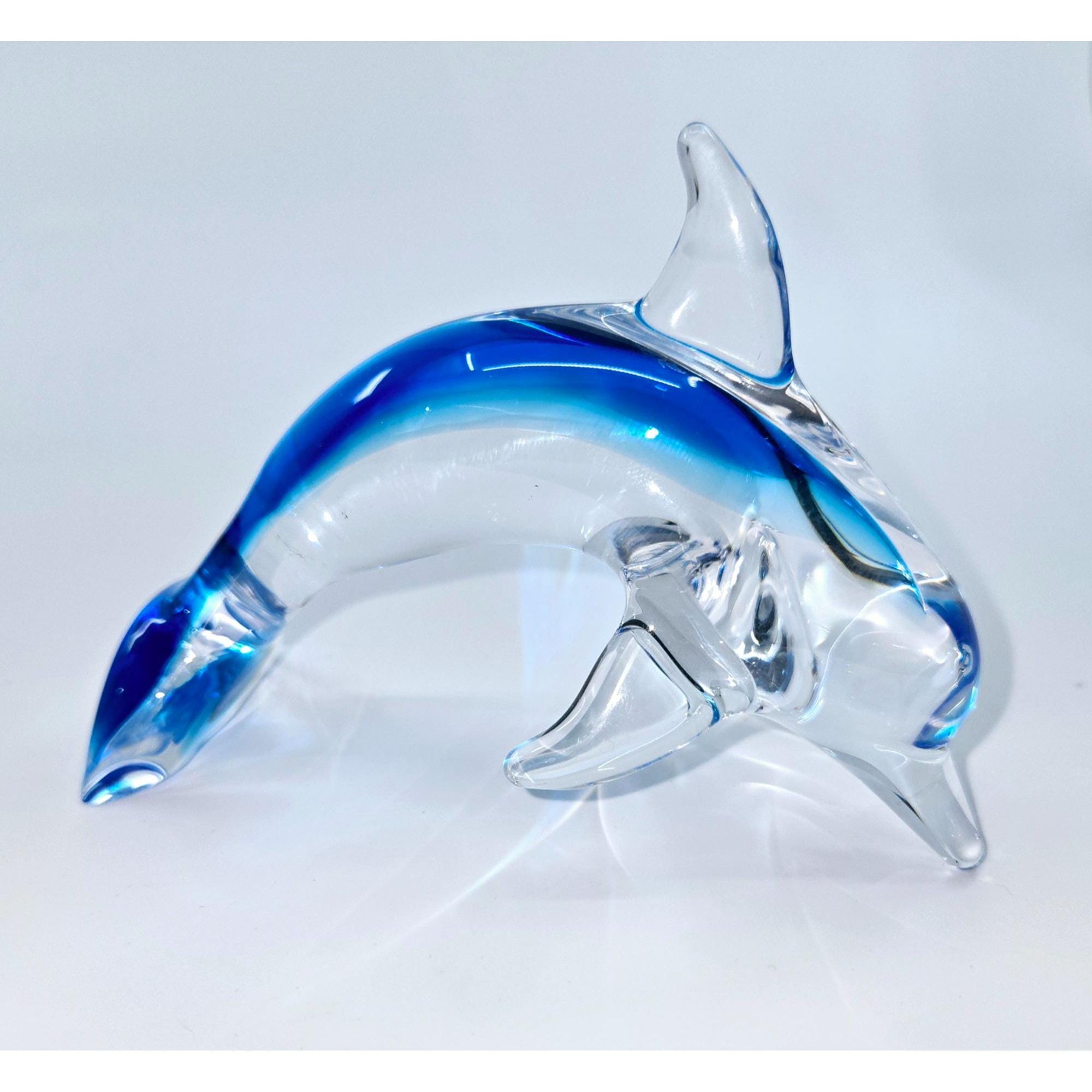Italy glass dolphin - Etsy 日本