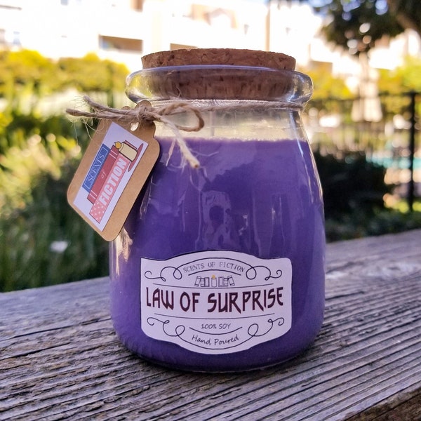 Law of Surprise Soy Candle / Witcher Inspired