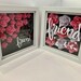 Friendship Shadow Box Frame - Etsy UK