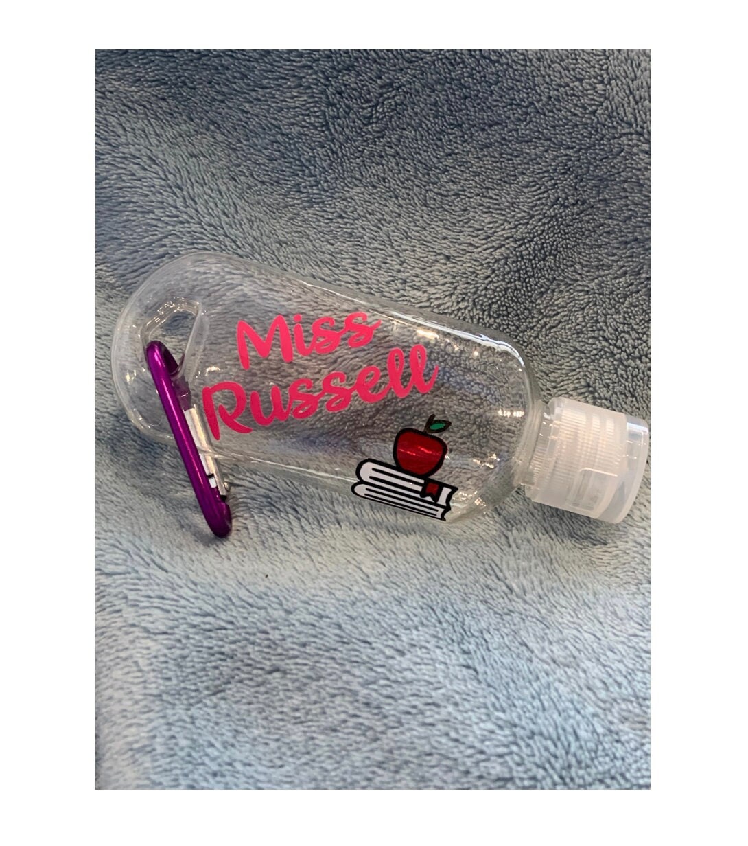Botellas personalizadas para profesores