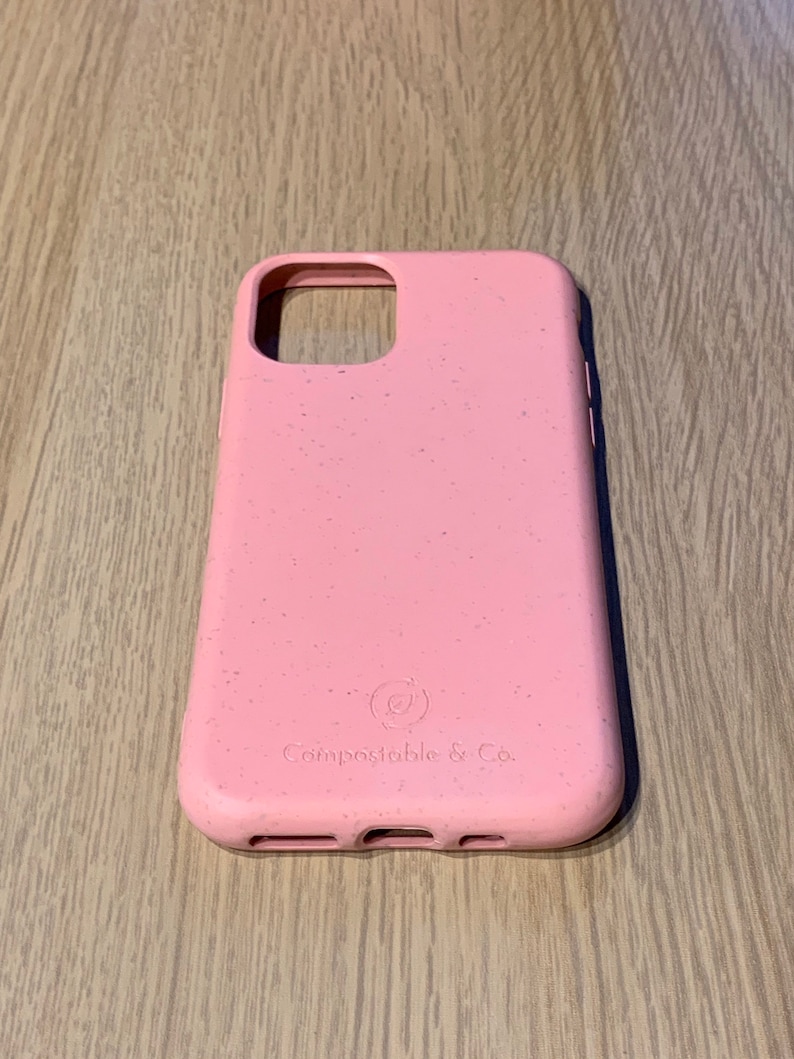 11 8 Rose Pink 100/% Compostable Biodegradable Plant Based Zero Waste Eco case iPhone 7 11 Pro 12 ,Xr 12 Mini 12 Pro X SE2020 XS