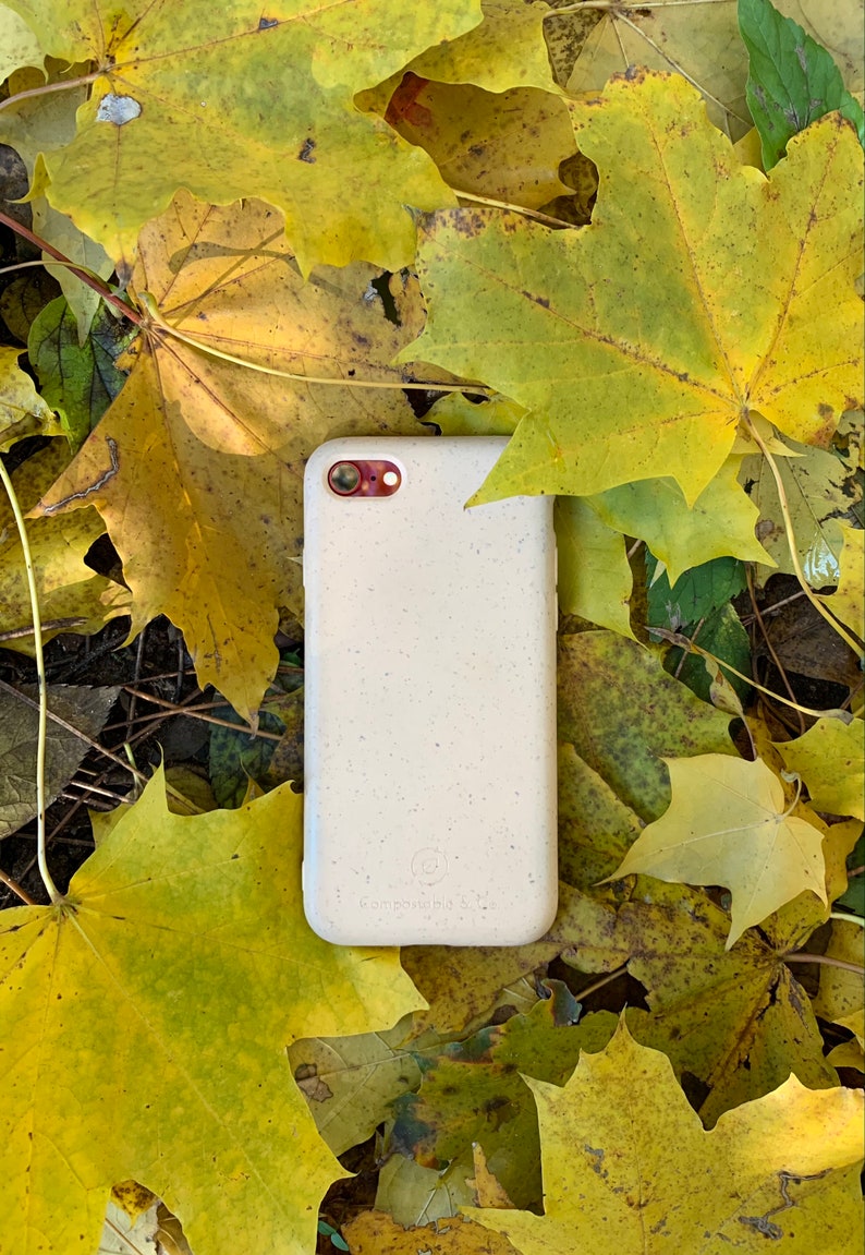 iPhone 7 8 SE 2020 Eco Friendly 100/% Compostable Biodegradable Zero Waste Plant Based case