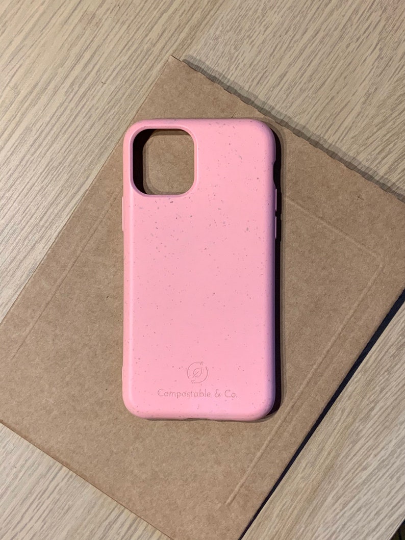 11 8 Rose Pink 100/% Compostable Biodegradable Plant Based Zero Waste Eco case iPhone 7 11 Pro 12 ,Xr 12 Mini 12 Pro X SE2020 XS