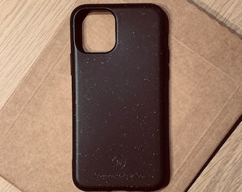 Compostable Space Black Biodegradable Zero Waste Plant Based Eco case iPhone 7, 8, SE2020, X, XS, XS Max, 11, 11 Pro, 11 Pro Max