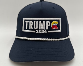 TRUMP 2024-HOED - bladerdeeg - Richardson-hoed - gloednieuw!