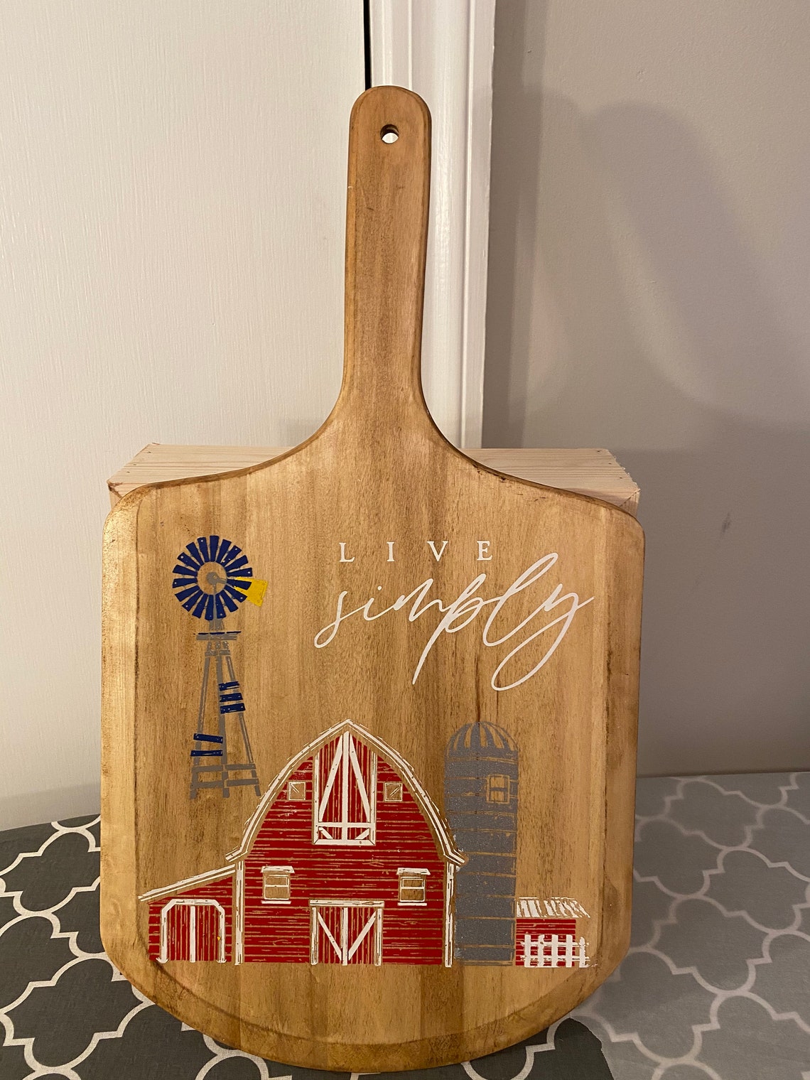 Country Wooden Wall Hanging Etsy