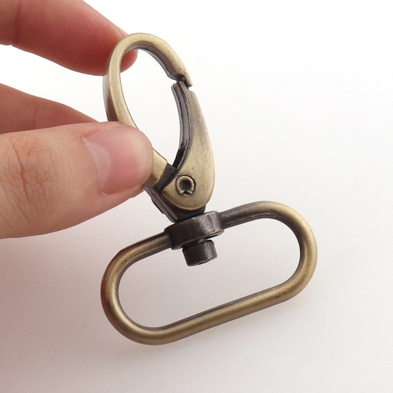 Bronze Swivel Clasp 11/4 Trigger Snap Hook Push Gate Clip Purse Accessories  for Bag Handbag Webbing Strap Clip Bronze Swivel Hook Keychain -  Canada