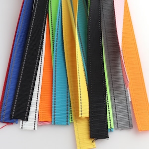 1&quot;Reflective Webbing Tape 25mm Tapes Twill Haberdashery Reflective Tape Grosgrain Ribbon Sew On reflective ribbon Reflector tape reflective