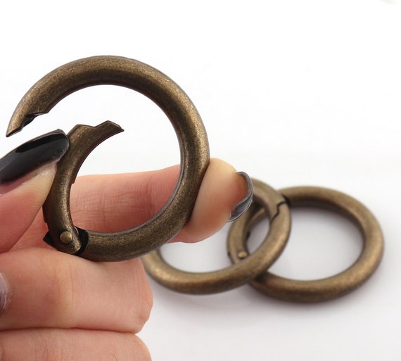 High Quality Metal O Rings Opening Keyring Spring 1