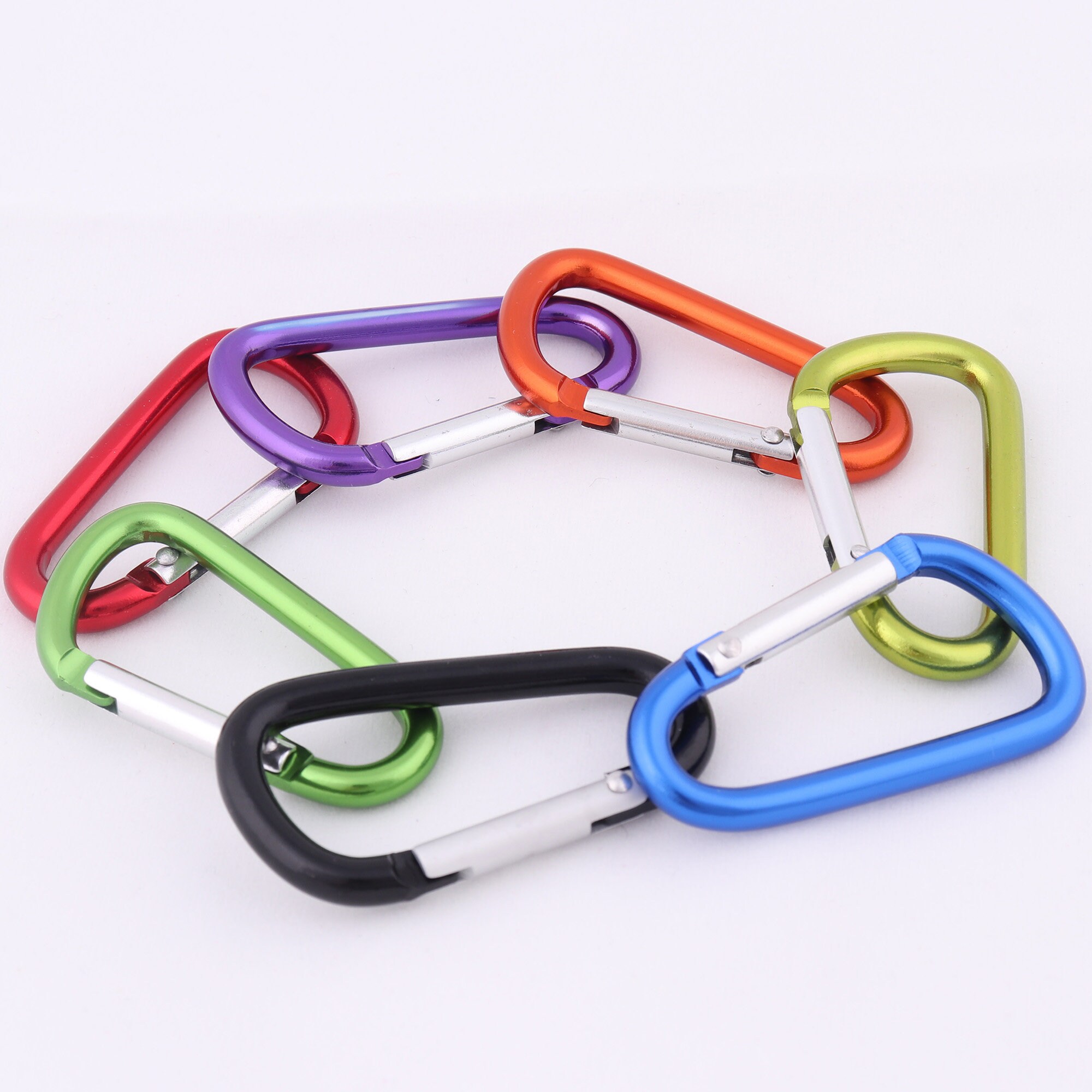 Carabiner Aluminium Climbing Key Holder Alloy Lock Hook Safety Etsy
