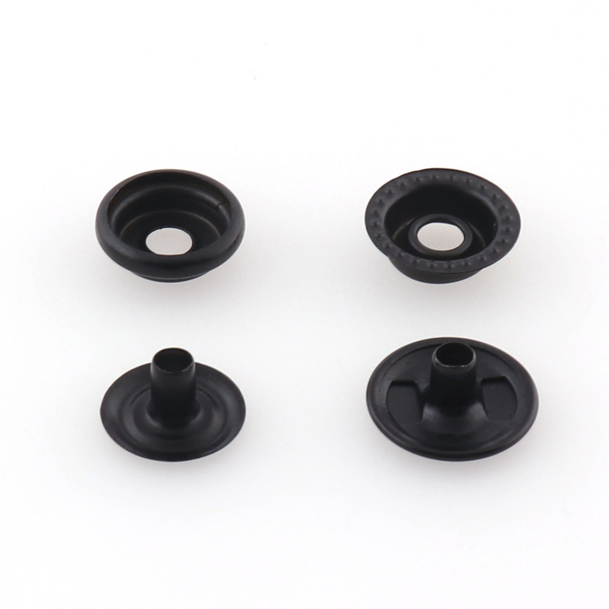 Round Metal S Spring Snap Rivet Button Fastener Closure Press Stud ...