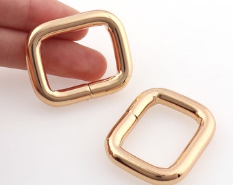 Belt Buckle D ring Alloy Metal Square buckle Gold Silver gun black 26mm for Shoes Bags Garment Buckles DIY Accessory Sewing