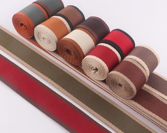 Cotton Webbing 1.5 Inch Wide High Quality Strap Webbing Bag Handles for tote bag Upholstery Webbing Crossbody Bag Belt Replacement