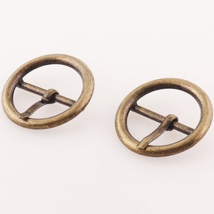 Bronze Band Schnallen 1&quot;(25mm) Runde Mitte Bar Schnallen Gürtel schnalle Schnand schnallen Schnalle Pin Schnalle Geldbörse Schnalle Metall Schnalle