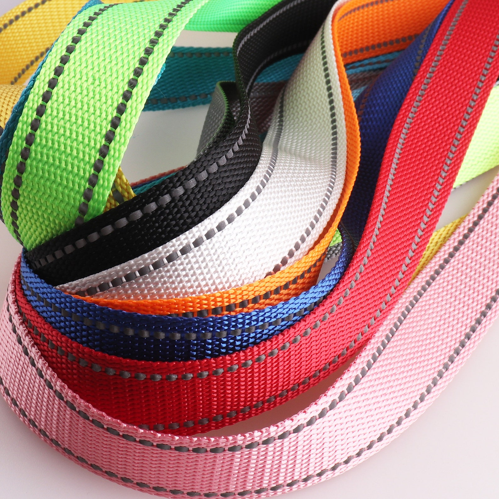 1"reflective Webbing Tape Twill Haberdashery Reflective Tape Grosgrain ...