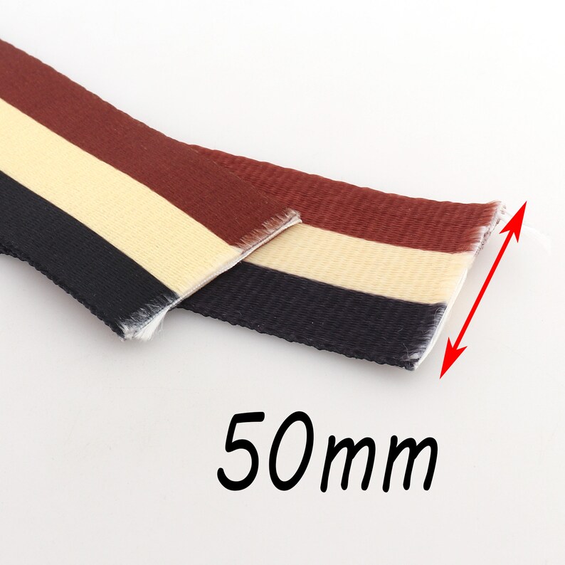 2 inch Polyester Jacquard Webbing Fashion with Colorful Pattern Lace Ribbon DIY Bags Strap Garment Belt Sewing Jewelry Accessories