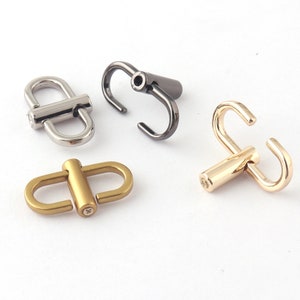  Abaodam 5pcs Necklace Layered Buckle Double Necklace Clasp  Jewelry Clasps Connectors Necklace Connectors for Multiple Necklaces  Jewelry Locking Layer Necklace Clasp Hook up Copper Stacked