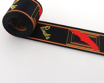 Webbing kwaliteit 38mm Polyester Cotton Ribbon Safety Belt Computer jacquard Ribbon Outdoor Rugzak Tas Onderdelen Webbing Veiligheid Har