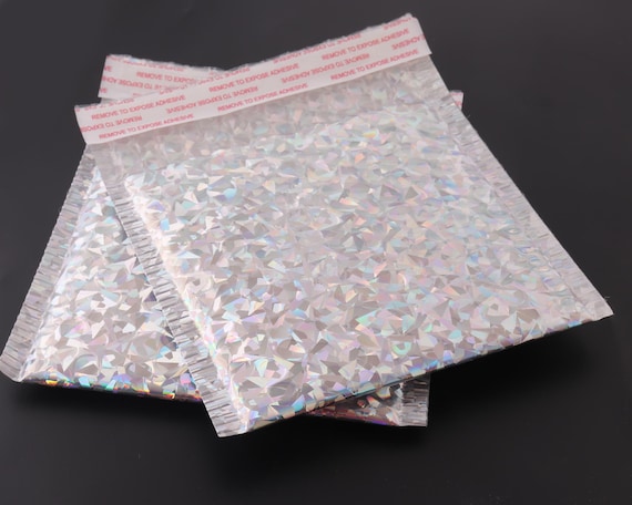 Bubble bright silver Envelopes Self Seal foam Adhesive Waterproof Envelopes Protective Padded Wrap Shipping packing Supply Mailer Paper